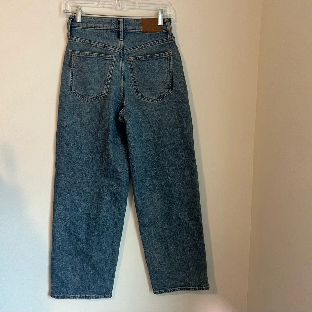 Madewell The Curvy Perfect Vintage Wide Leg Blue Jean Women's Size 25